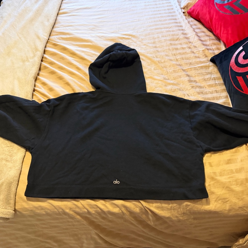 ALO Yoga Black Hoodie Sweatshirt